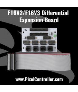 F16V2/F16V3 Differential Expansion Board w/ribbon cable