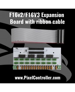 F16v2 Expansion Board with ribbon cable