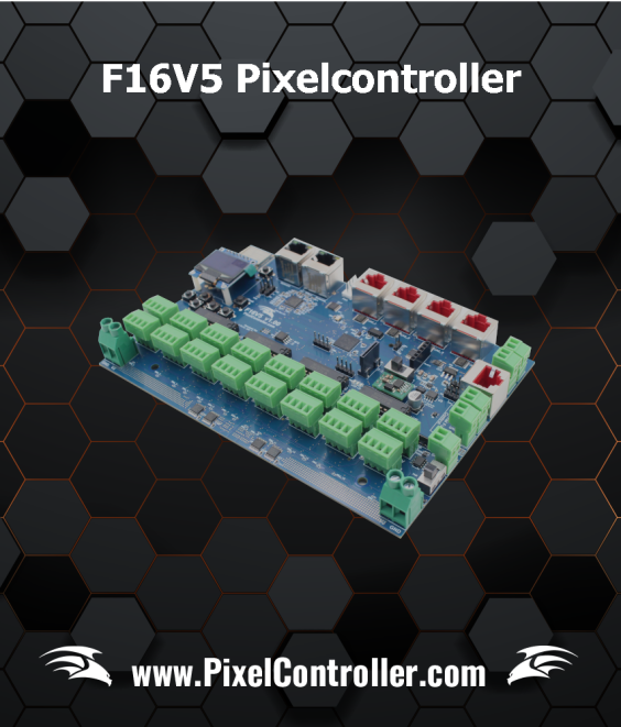 E131 Artnet Pixel Controller - F16V4